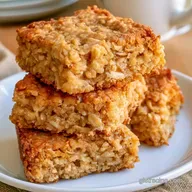 Applesauce Bars with Rolled Oats