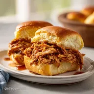 BBQ Chicken Sliders Recipe: Slow-Cooked