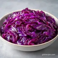Braised Red Cabbage for 6 Servings