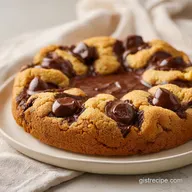 Brown Butter Cookie Cake in 35 Minutes
