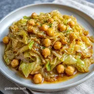 Cabbage and Chickpeas for 4 Servings