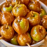 Caramel Apple Lollipops for 15 Pops