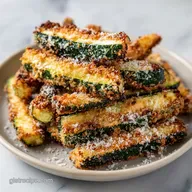 Air Fryer Garlic Parmesan Zucchini: Crispy in 22 Minutes
