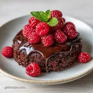 Dark Chocolate Raspberry Cake for 12