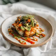 Easy Sushi Bake: Creamy and Savory