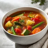 Simple Homemade Vegetable Soup