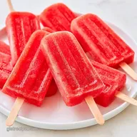 Fruity Ice Lollies with Strawberries