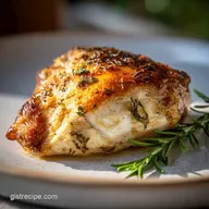 Split Chicken Breast Recipe with Garlic and Herbs: Roasted