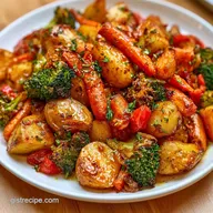 Healthy Roasted Vegetable Side in 35 Minutes
