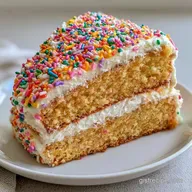 Homemade Butter Birthday Cake: Silky