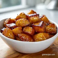 Honey Cinnamon Sweet Potatoes for 4 Servings: Caramelized
