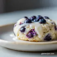 Lemon Blueberry Cookies With Jammy Centers