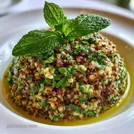 Lemon Herb Quinoa Salad for 4 Servings