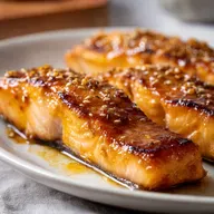 Maple Dijon Baked Salmon in 20 Minutes