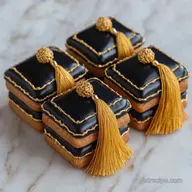 Mini Graduation Cap Cookies in 57 Minutes