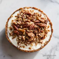 Keto Pecan Cream Pie for 12 Servings