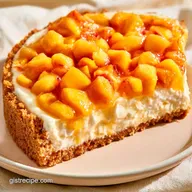 Peaches and Cream Pie No Bake: Creamy