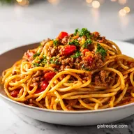 One Pot Instant Pot Spaghetti