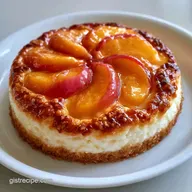 Peach Cream Pie: Creamy