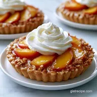 Peaches and Cream Oatmeal Pie in 55 Min