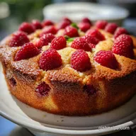Raspberry Buttermilk Cake Recipe