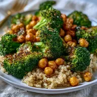 Roasted Broccoli Quinoa Bowl in 35 Min