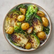 Roasted Cabbage and Potatoes in 1 Hour