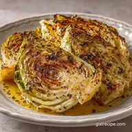 Savory Pan Roasted Cabbage with Butter