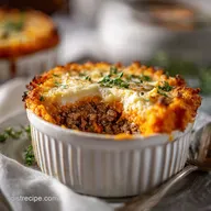 Savory Sweet Potato Shepherds Pie Winter Recipe with Ground Beef: Oven-Only