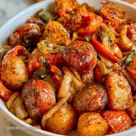 Chicken Sausage Peppers for 4 Servings