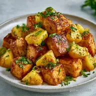 Vegan Pineapple Tofu in 30 Minutes