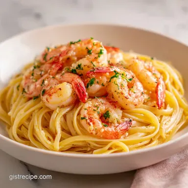 25 Minute Shrimp Scampi (4 Servings)