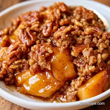 Apple Pecan Cobbler in 70 Minutes