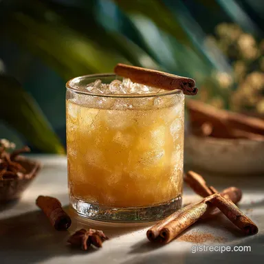 Homemade Apple Pie Moonshine Easy Cocktail Recipe with Cinnamon sticks in 20 Minutes Recipe Card