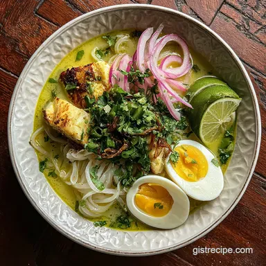 Authentic Mohinga Recipe for 6 Servings