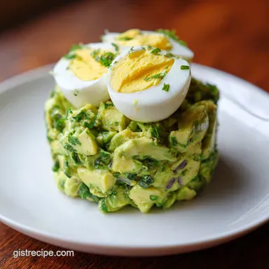 Avocado Egg Salad with Greek Yogurt in 20 Minutes