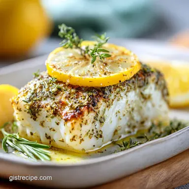 Baked Walleye Pike Recipe with Lemon and Herbs in 22 Min
