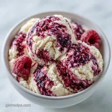 Vanilla Ice Cream for 6 Servings Recipe Card