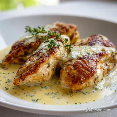 Boursin Garlic Chicken in 30 Minutes Recipe Card