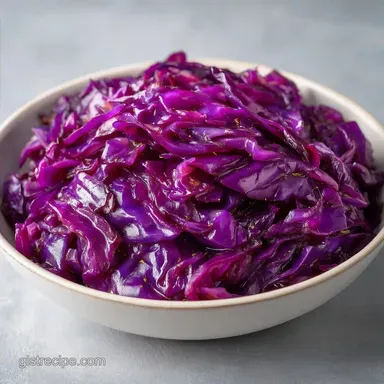 Braised Red Cabbage for 6 Servings