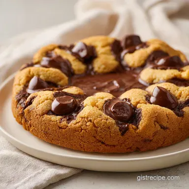 Brown Butter Cookie Cake in 35 Minutes