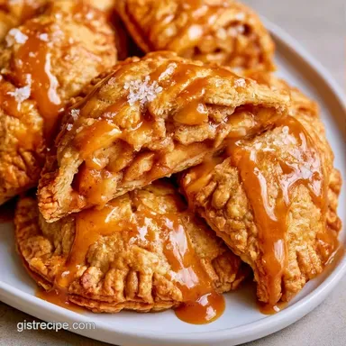 Caramel Apple Hand Pies in 45 Minutes Recipe Card
