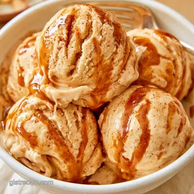 Caramel Apple Ice Cream in 40 Minutes