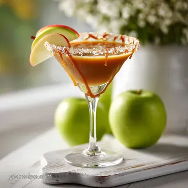 Caramel Apple Martini in 10 Minutes: Velvety Finish