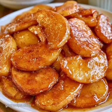 Caramel Apple Pie Filling in 35 Minutes Recipe Card