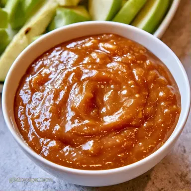 Caramel Apple Sauce in 15 Minutes Recipe Card
