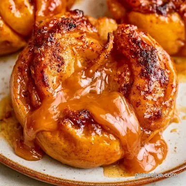 Caramel Filled Apple in 30 Minutes