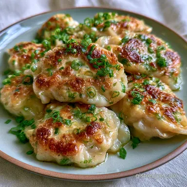 Chicken Potstickers: Golden and Crispy Recipe Card