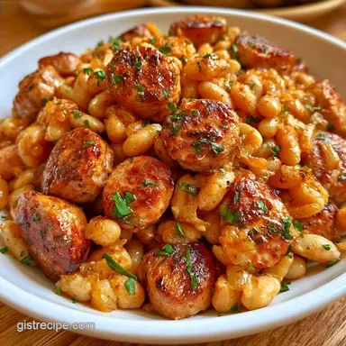 Chicken Sausage Bean Skillet One-Pot
