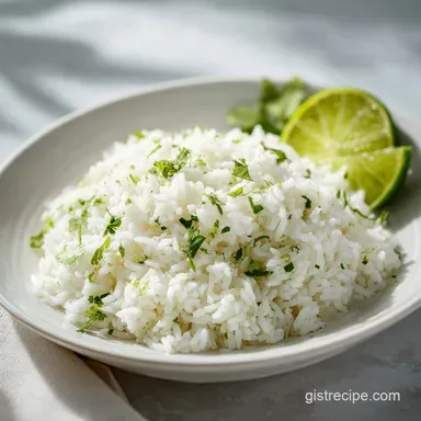 Cilantro Lime Rice for 6 Servings in 25 Min